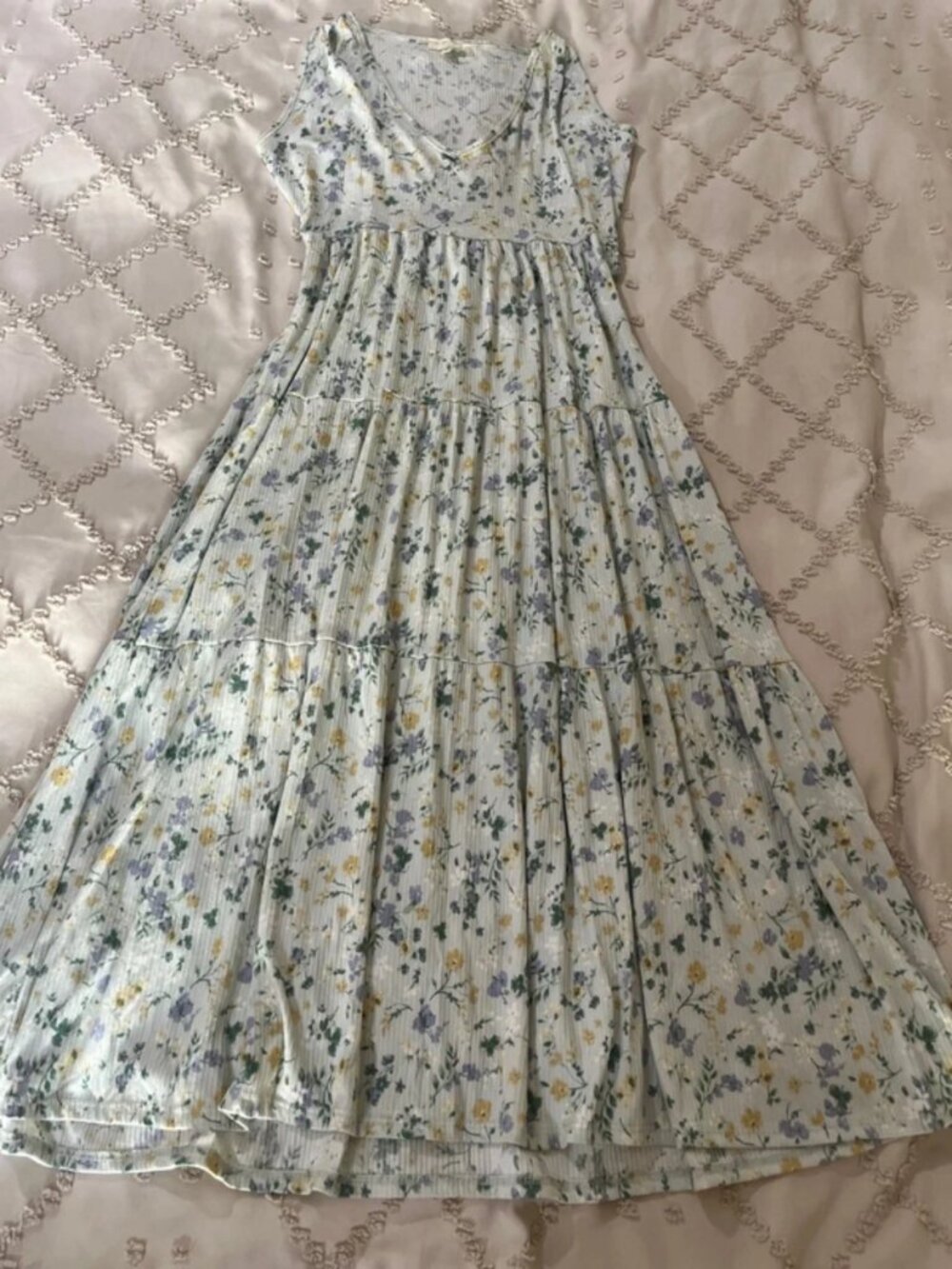 TJ Maxx See You Monday Tiered Floral Dress